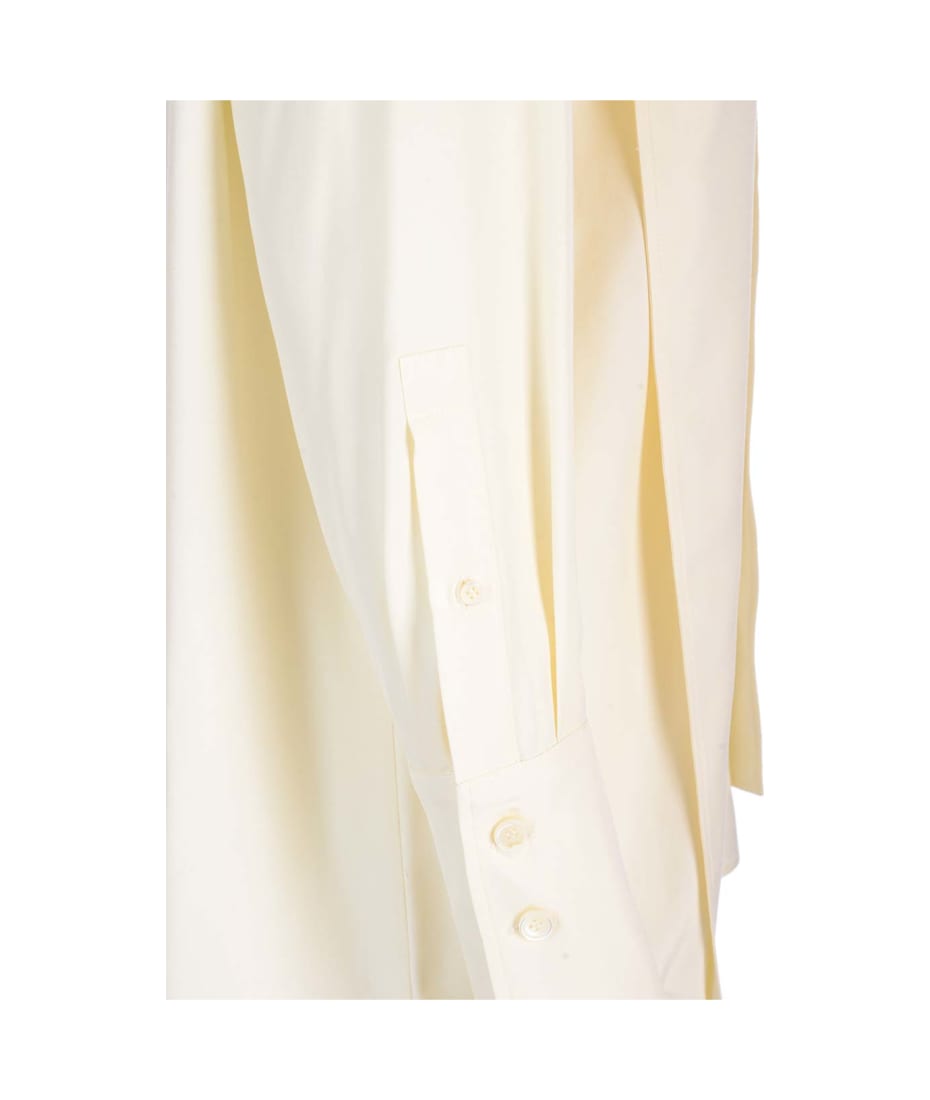 Givenchy Scarf Collar Shirt - Beige
