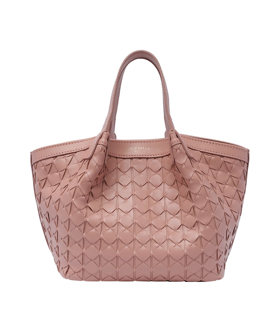 ハンドバッグ SERAPIAN MINI SECRET MOSAICO HANDBAG MINI SECRET BAG IN MOSAICO SEE THROUGH