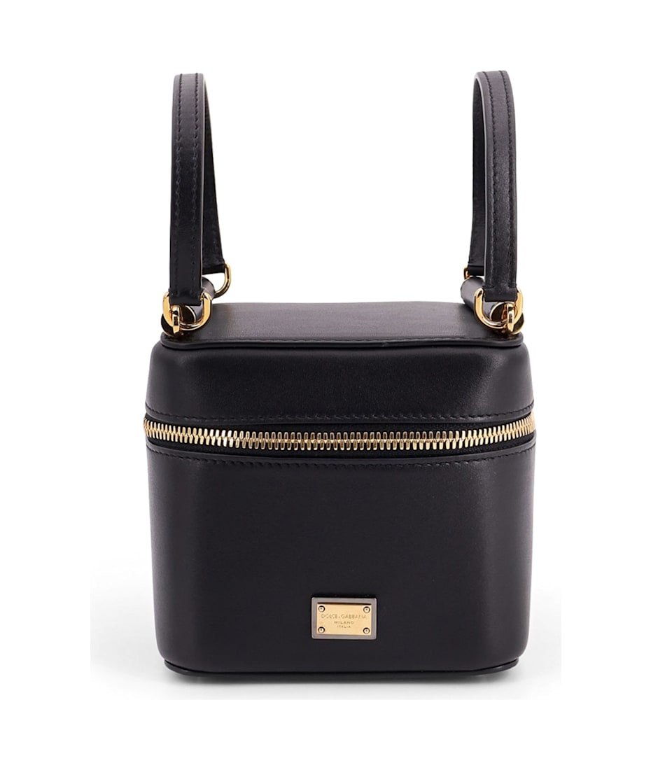 ハンドバッグ DOLCE & GABBANA BLACK LEATHER SICILY CUBE HANDBAG Dolce & Gabbana Black Leather Sicily Cube Handbag | italist