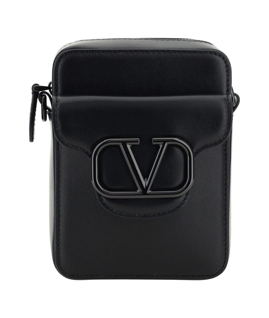 Valentino Garavani Mini Locò Shoulder Bag - Nero