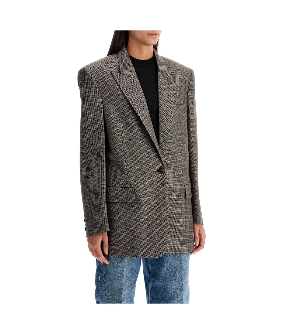 【関税&送料込】Stella Mccartney Embroidered Wool Oversize B Stella McCartney Embroidered Wool Oversize Blazer | italist