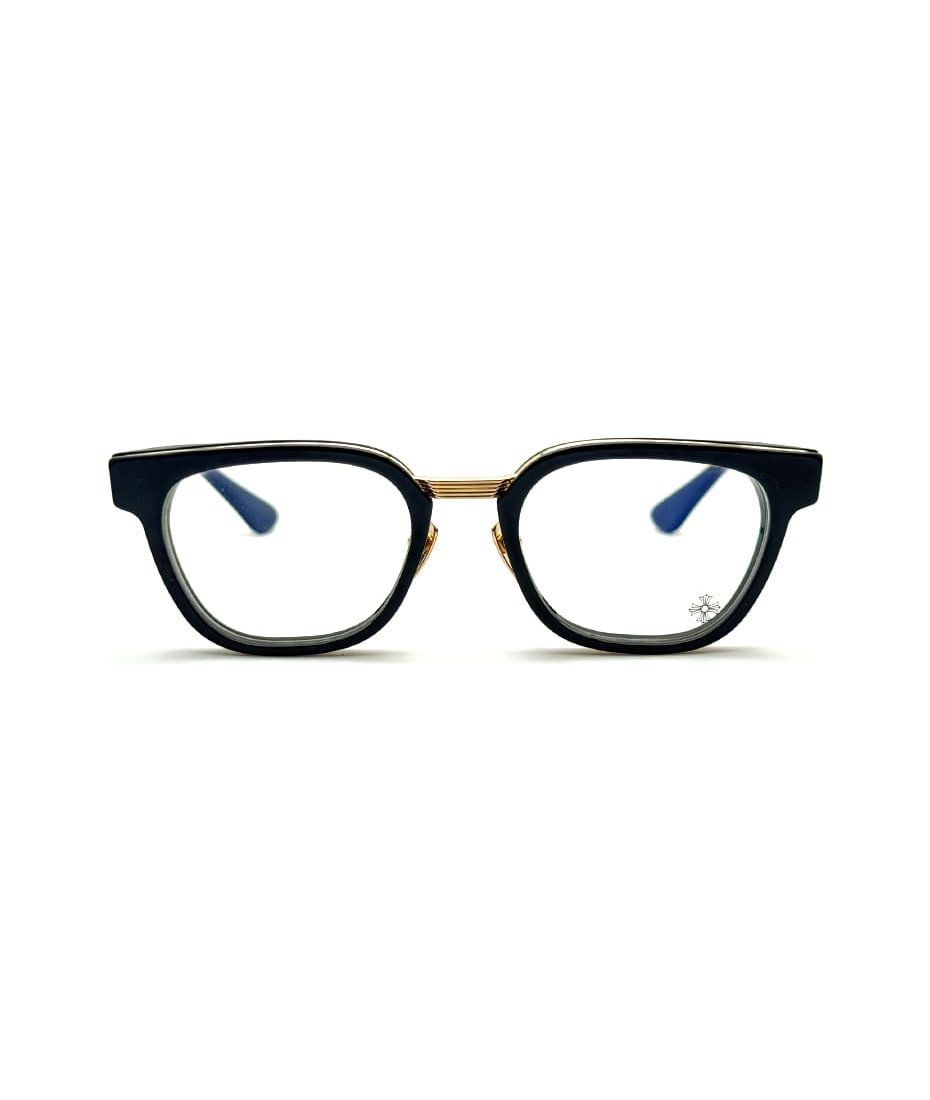 Chrome Hearts Duck Butter - Black / Gold Rx Glasses アイ