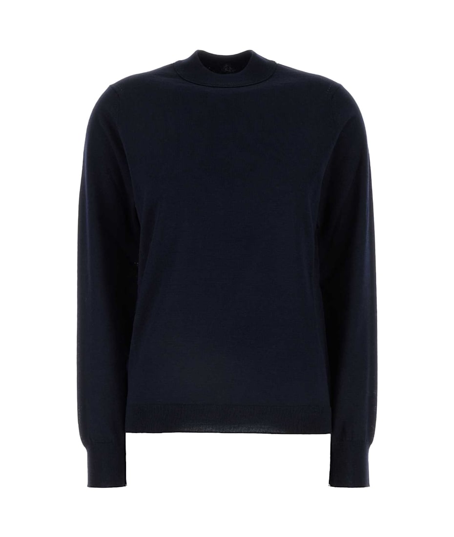 スウェット・トレーナー Maison Margiela Midnight Blue Wool Sweater Maison Margiela Midnight Blue Wool Sweater | italist, ALWAYS