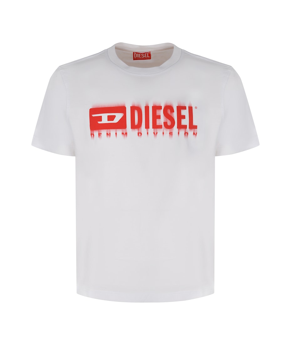 T-アドジャスト-Q7 Tシャツ T-ADJUST-Q7 logo T-shirt brand DIESEL — Globalbrandsstore.com/en