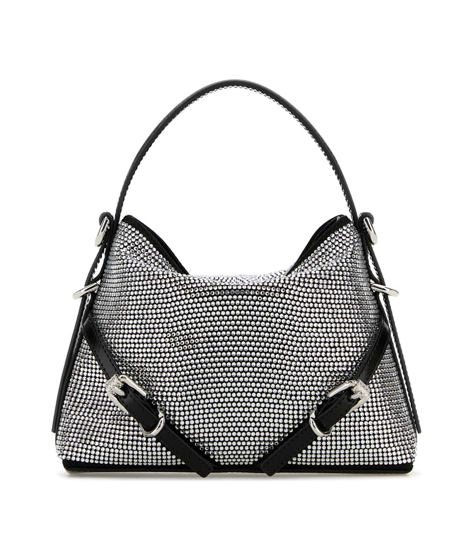 ハンドバッグ GIVENCHY EMBELLISHED SATIN NANO VOYOU HANDBAG Givenchy Embellished Satin Nano Voyou Handbag | italist