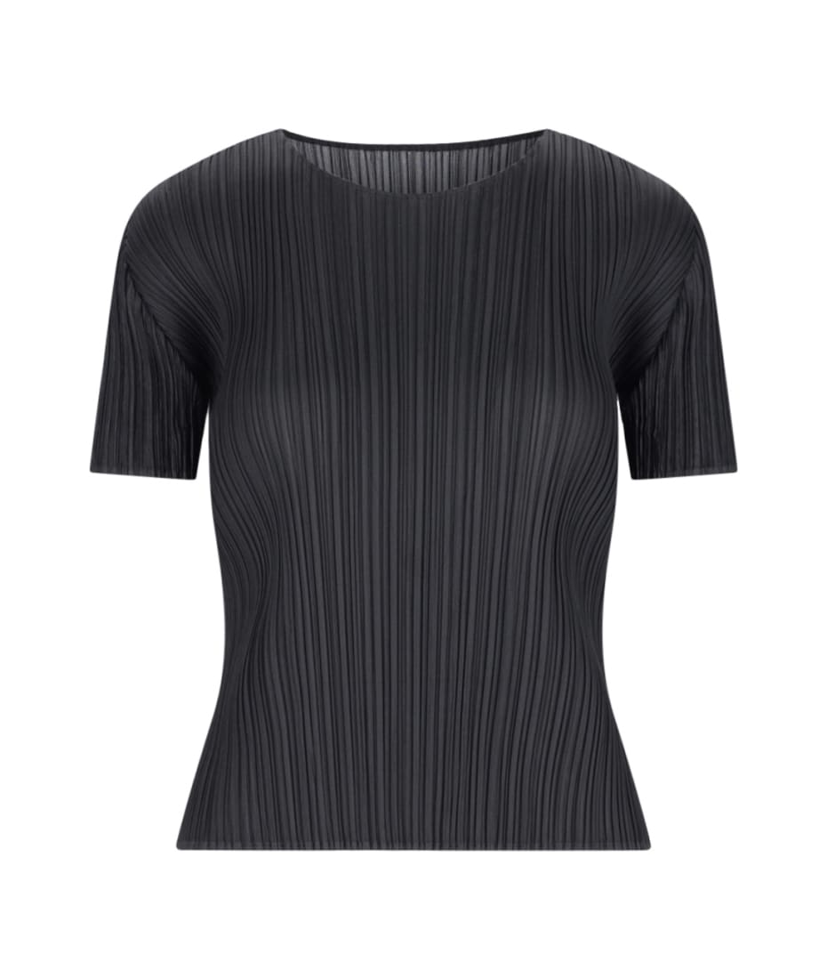 PLEATS PLEASE ISSEY MIYAKE ボーダーシャツ