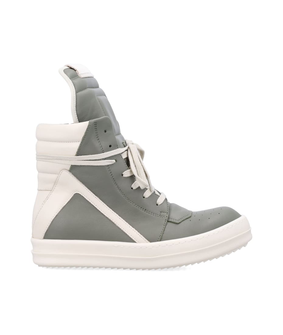 【関税＆送料込み】Rick Owens Woman'S Creep Geobasket Rick Owens Creep Geobasket High Black Milk Men's - RU02E1801