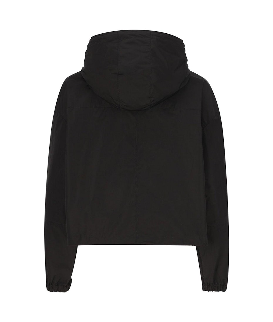 Moncler Logo Patch Zip-up Jacket | italist