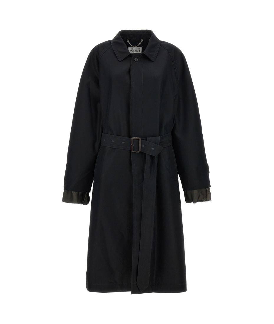 【関税込み】maison margiela Long single-breasted trench coat Maison Margiela Long Single-breasted Trench Coat | italist