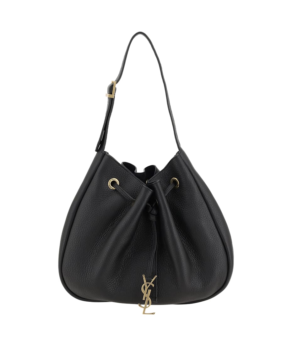 【大人気】SAINT LAURENT Paris VII ショルダー バッグ Saint Laurent PARIS VII ブラック ポション ラムスキン バッグ