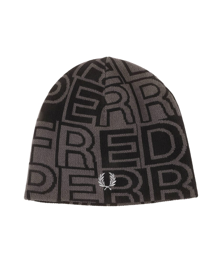 Fred Perry Tonal Jacquard Branded Beanie | italist