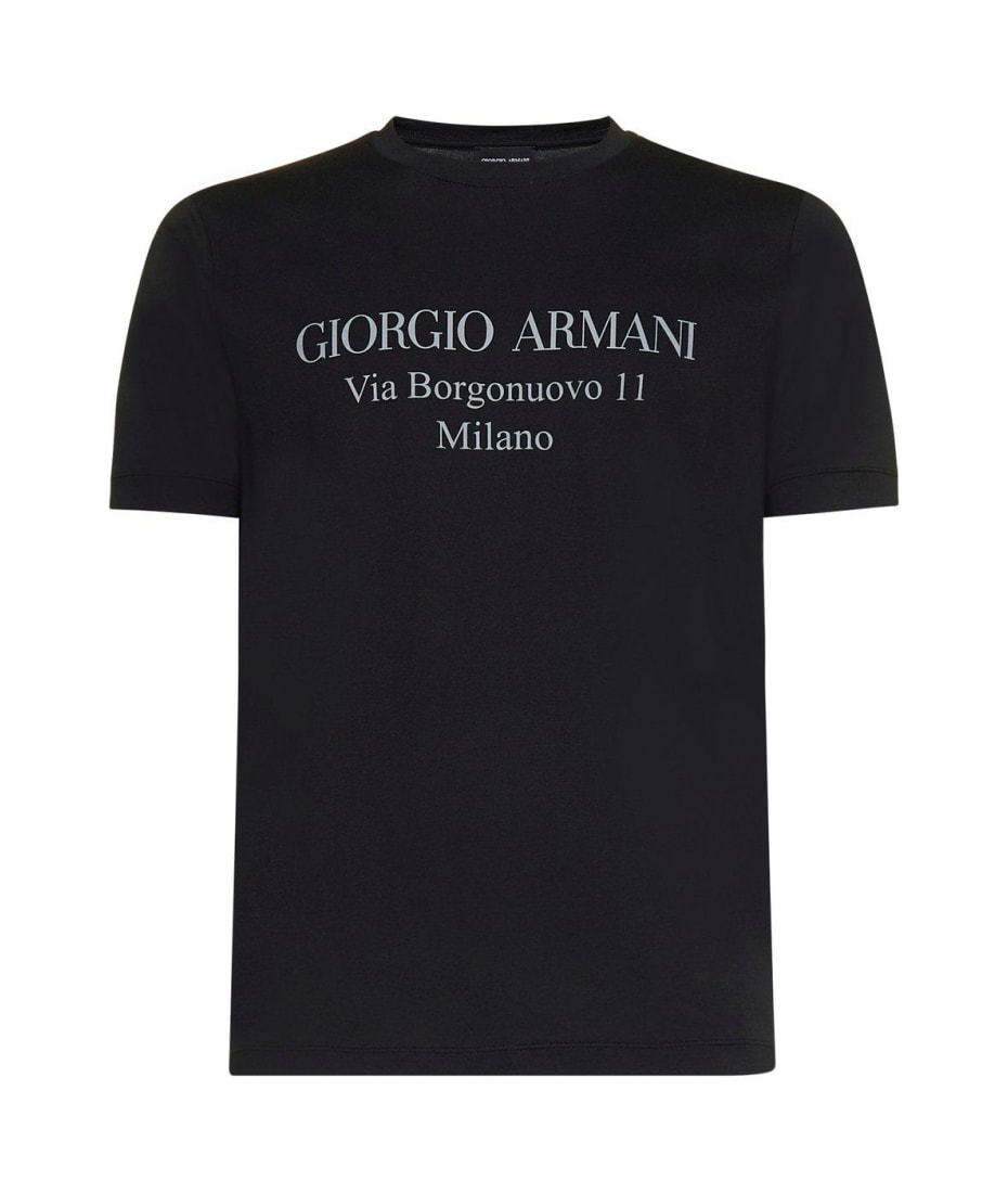 T-shirts Giorgio Armani - Logo printed T-shirt - 3GST57SJMCZUC99