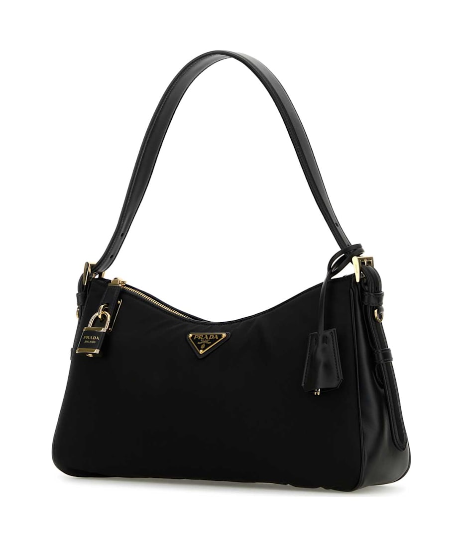 トートバッグ PRADA Black Nylon Large Aim??E Shoulder Bag Prada Black Nylon Large Aimã©e Shoulder Bag | italist