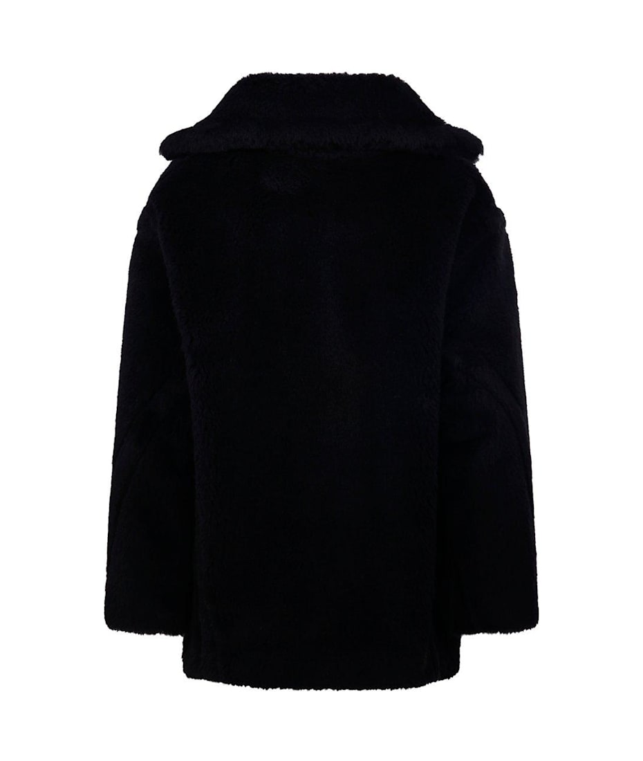 コート MAX MARA Black Teddy Olga Coat Max Mara Black Teddy Olga Coat – LOZURI®