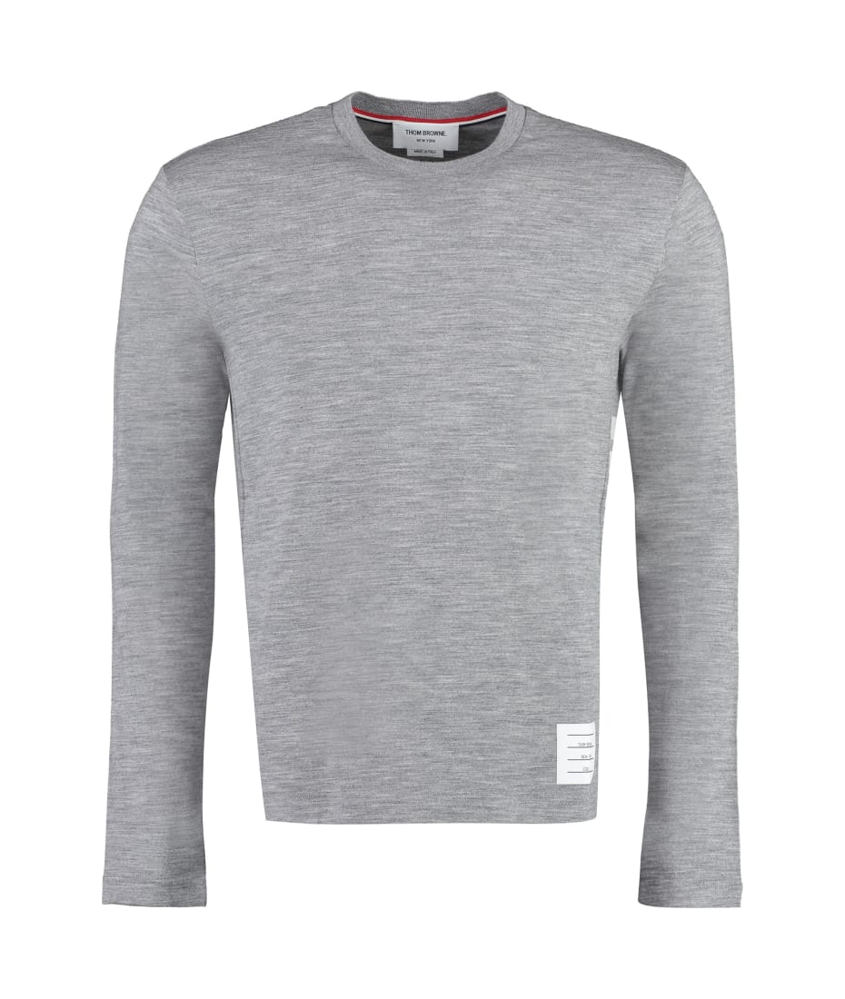 【送料&関税込】Thom Browne Long Sleeve Wool T-shirt Thom Browne Long Sleeve Wool T-shirt | italist