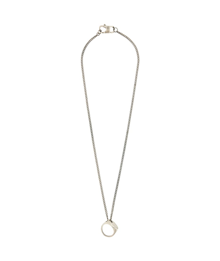 MM6 Maison Margiela Necklace With Ring | italist