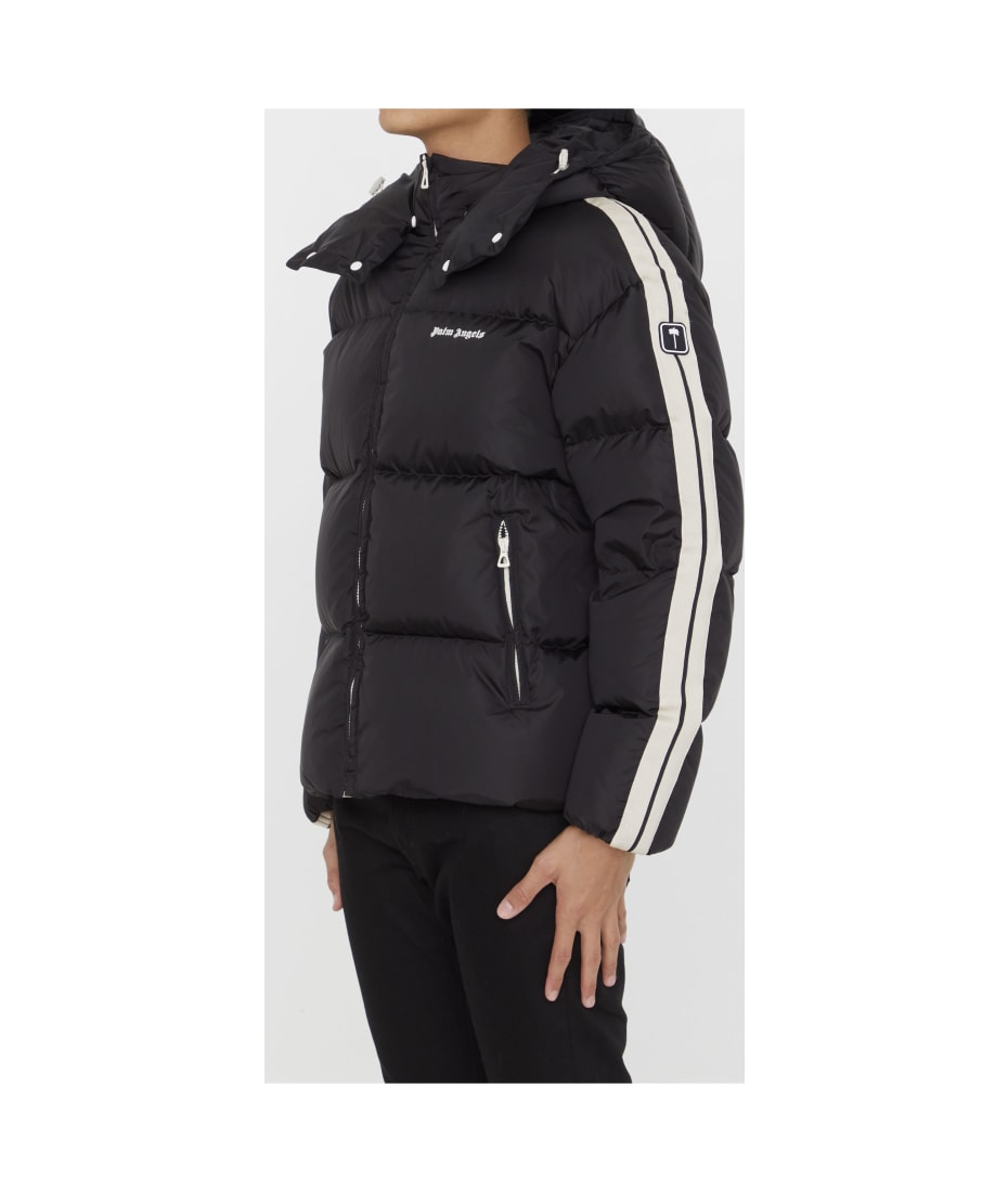 Palm Angels Hooded Track Down Jacket | italist