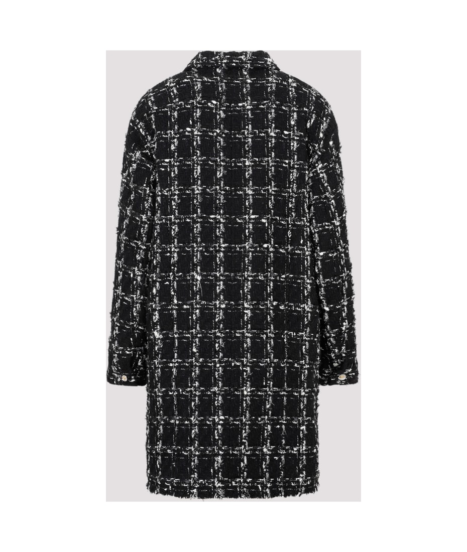 コート GIAMBATTISTA VALLI CHECKED BOUCLE COAT Giambattista Valli Checked Bouclé Coat | italist