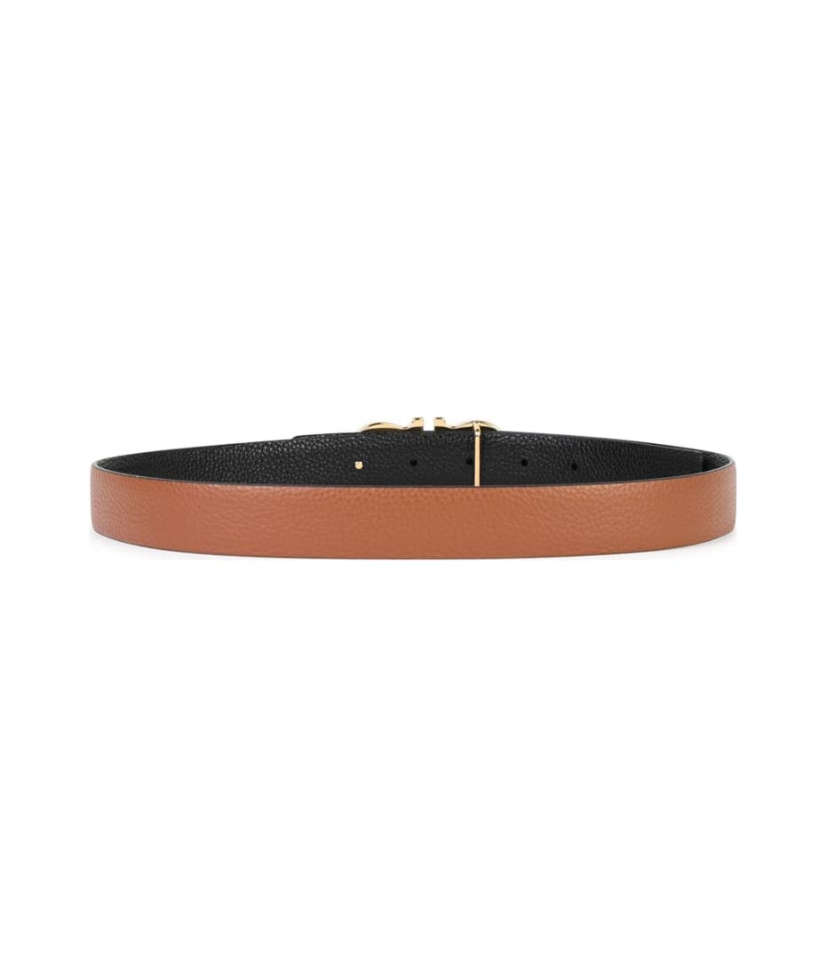 FERRAGAMO ● 牛革ベルト Brown Ferragamo Brown Leather Belt ベルト 通販 | italist
