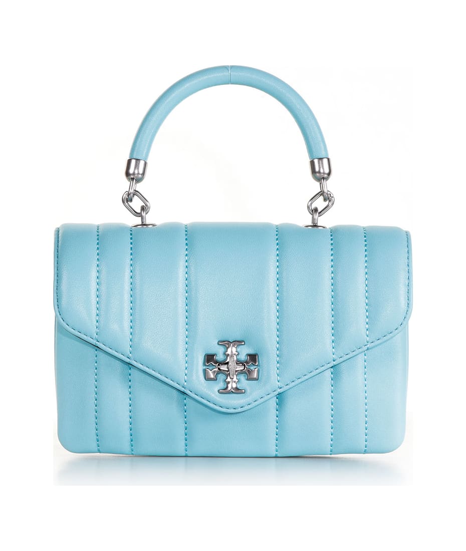 Tory Burch Light Blue Leather Bag With Shoulder Strap | italist, ALWAYS  LIKE A SALE