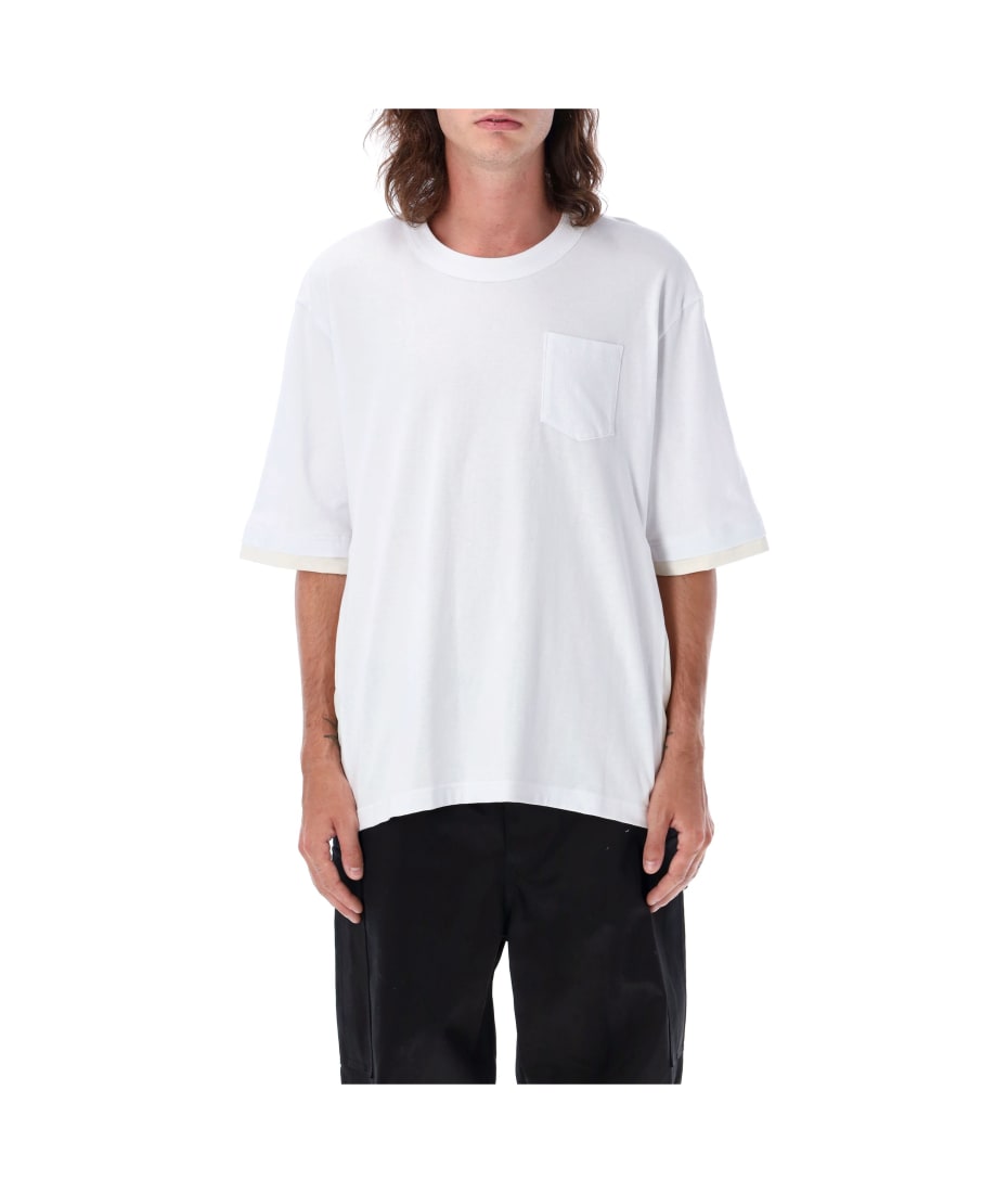 Sacai(サカイ)　Cotton Jersey T-shirt＊ s Cotton Jersey T-Shirt | sacai Official Store サカイ