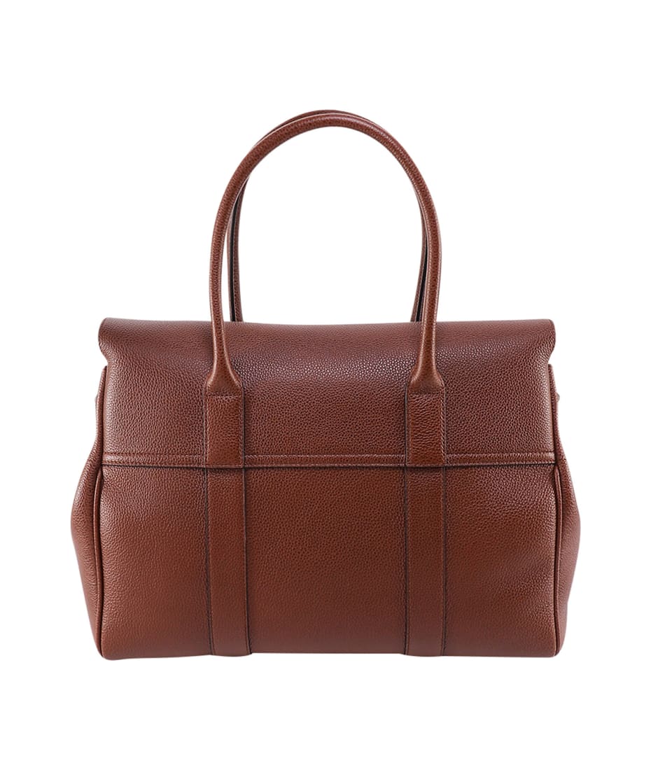 トートバッグ MULBERRY BAYSWATER SMALL TWO TONE TOTE BAG Mulberry | Bayswater 9 to 5 | Oak Two-Tone Small Classic Grain