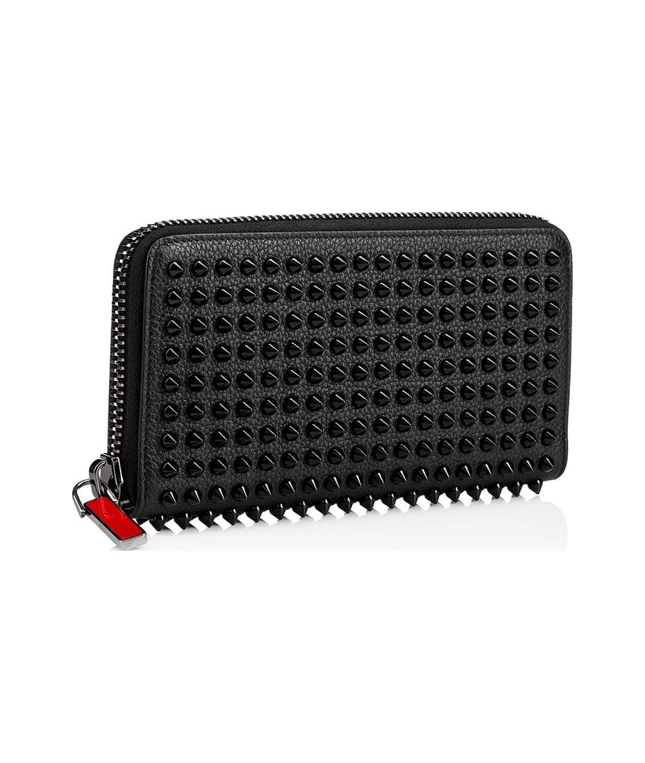 Christian Louboutin Panettone Leather Wallet With Studs | italist