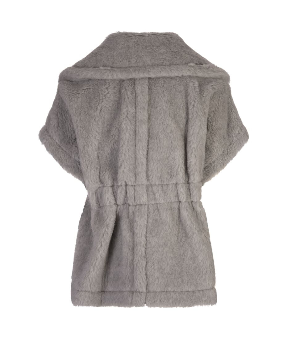 Max Mara Grey New Abavo Cape | italist
