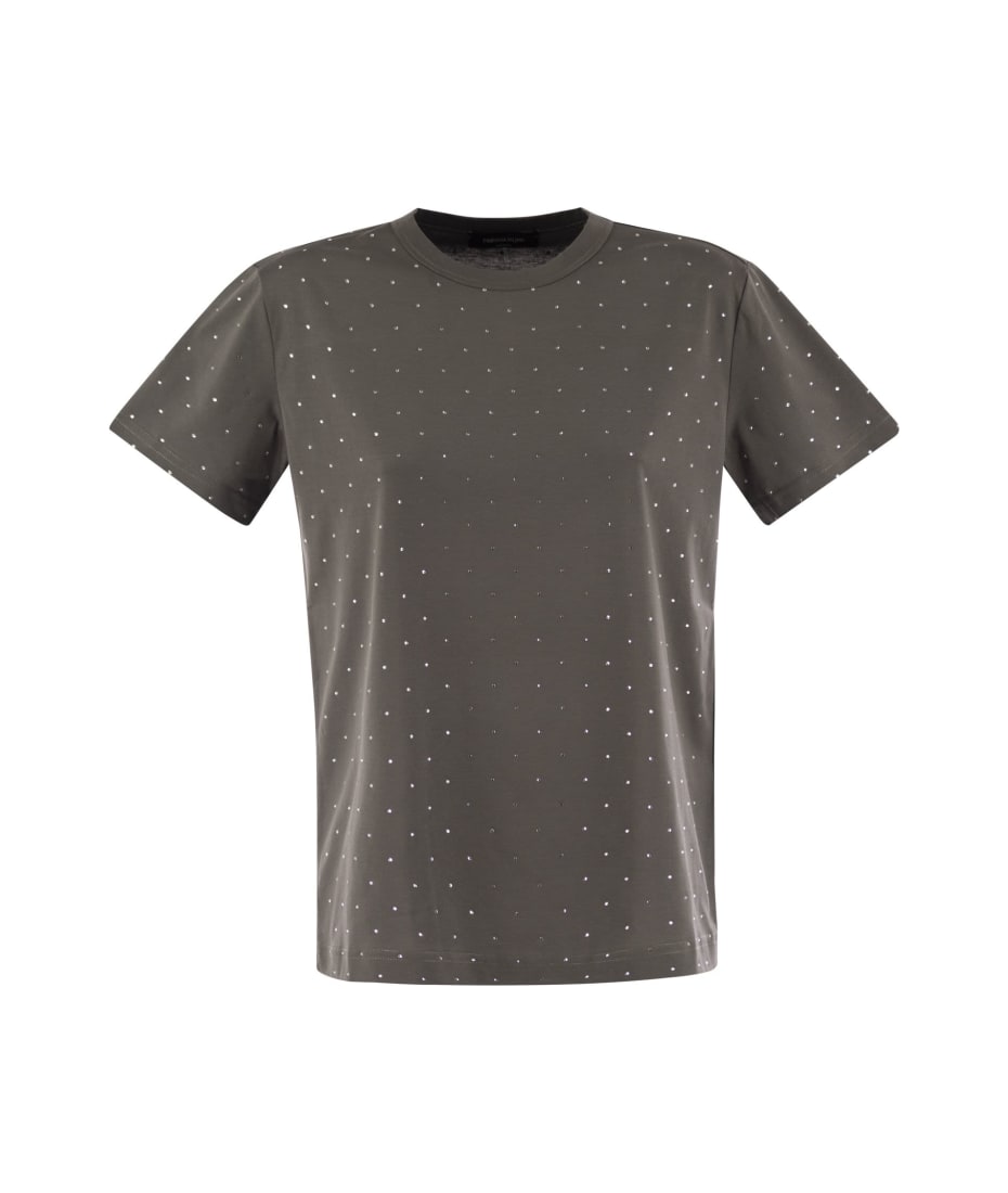 【★完売必至★】fabiana filippi ☆ ジャージー長袖Tシャツ Fabiana Filippi T-shirt | italist