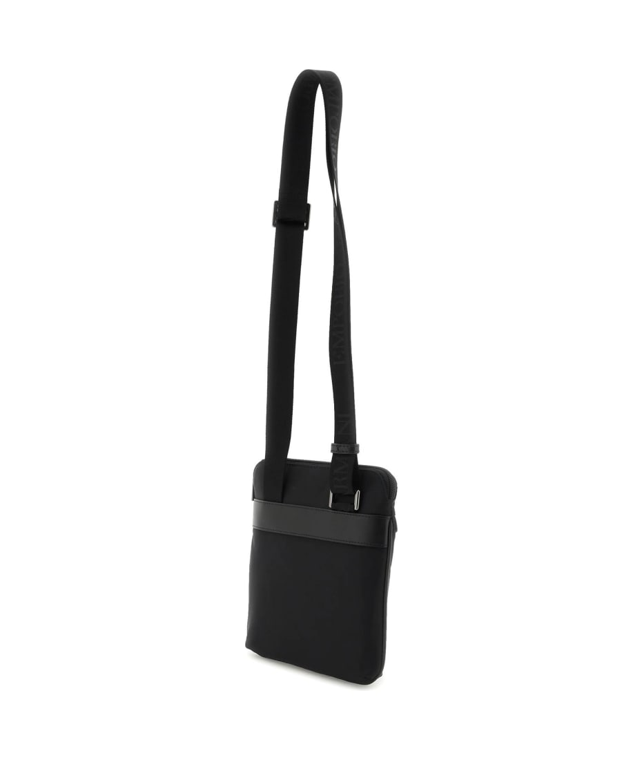 Emporio Armani Recycled Nylon Crossbody Bag | italist