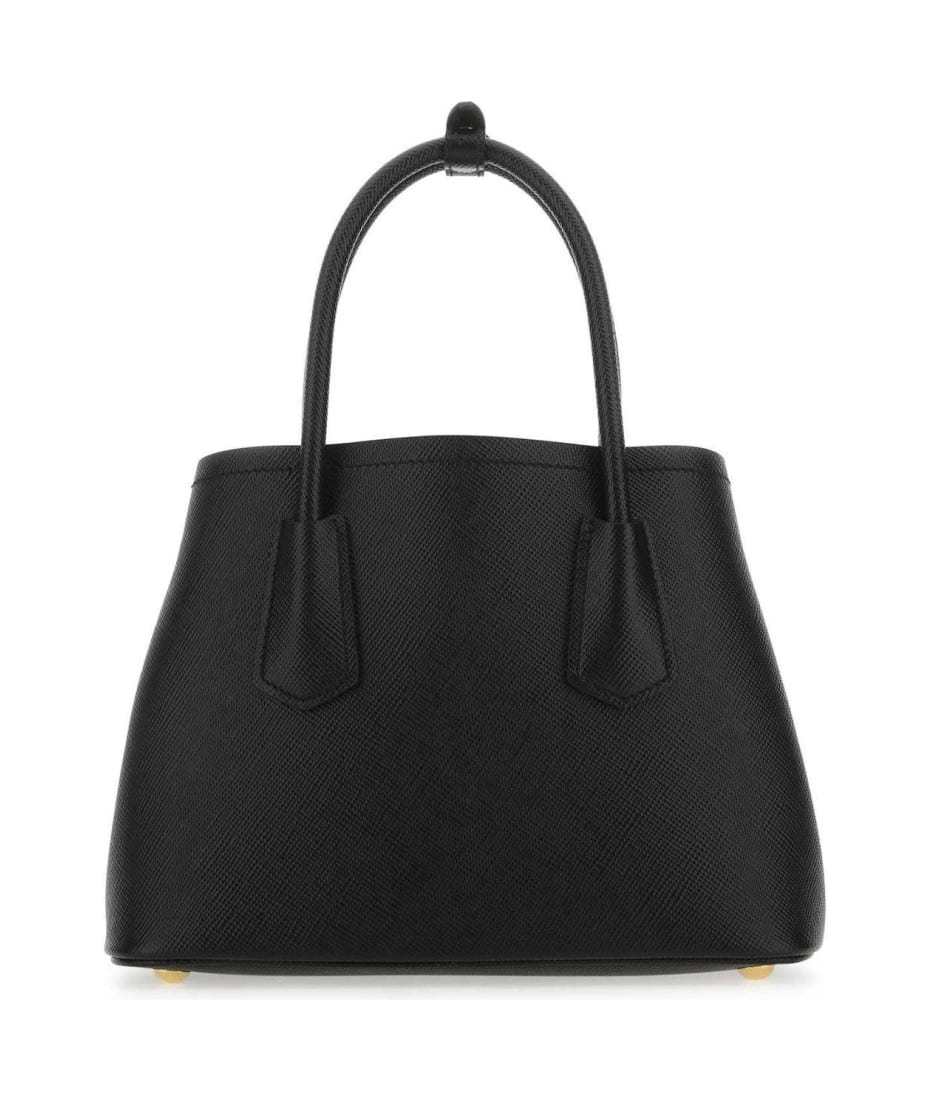 Prada Logo Detailed Top Handle Tote Bag | italist