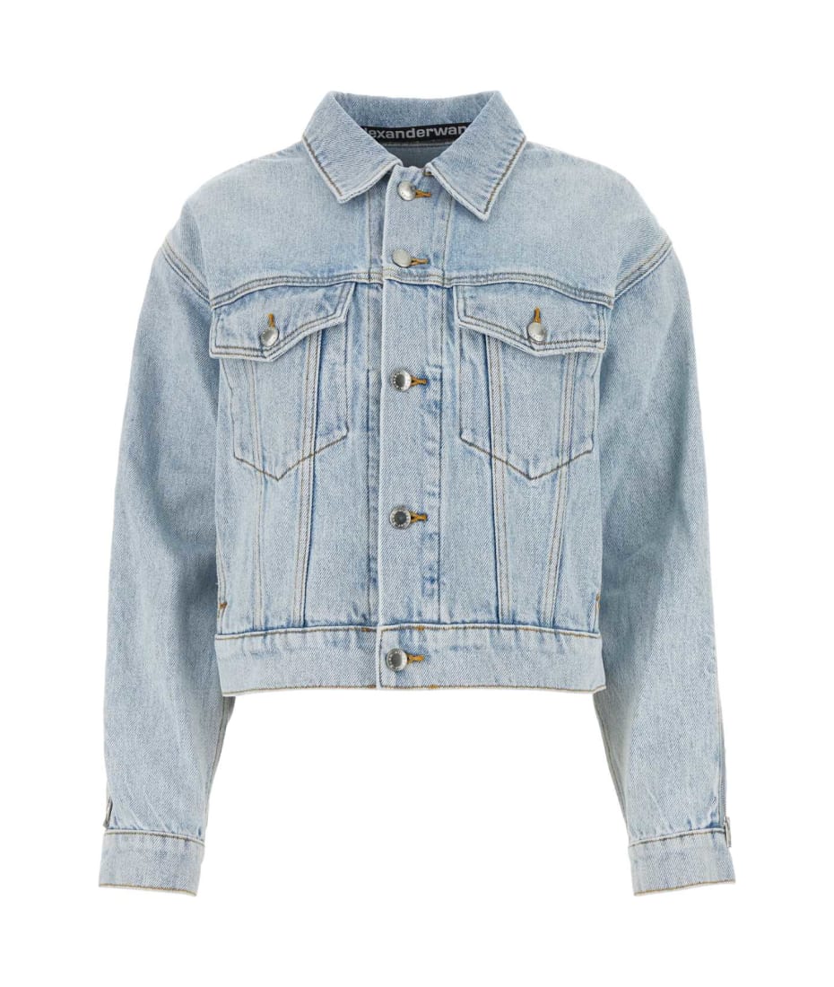 ジャケット Alexander Wang SS25 Denim jacket (4DC3242411 453) Alexander Wang Denim Jacket | italist