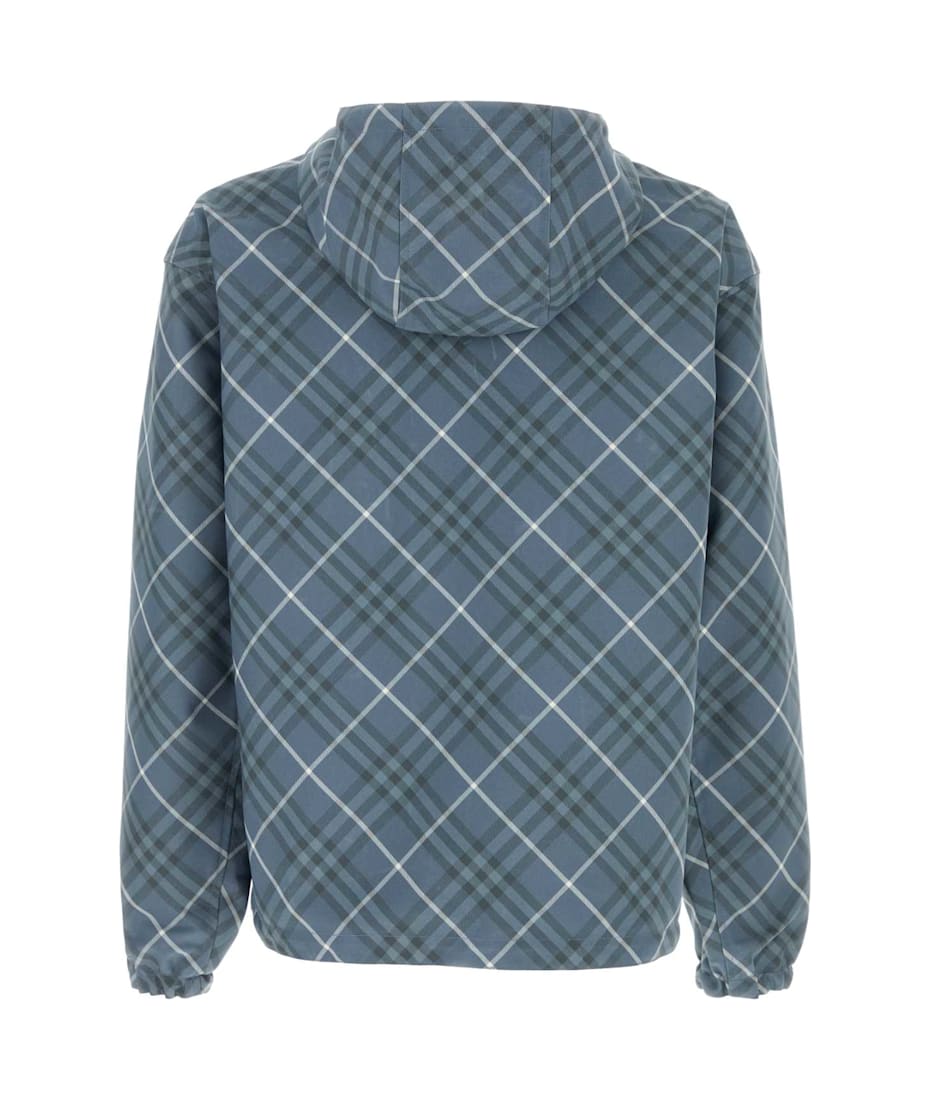 ジャケット BURBERRY EMBROIDERED POLYESTER REVERSIBLE JACKET Burberry Reversible embroidered polyester jacket | The