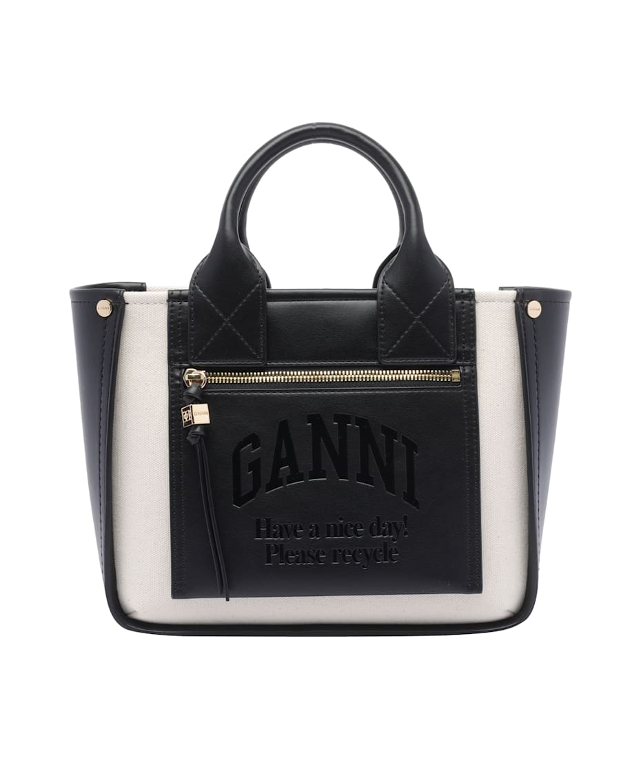 トートバッグ Ganni SMALL POCKET TOTE BAG Ganni Small Pocket Tote Bag | italist