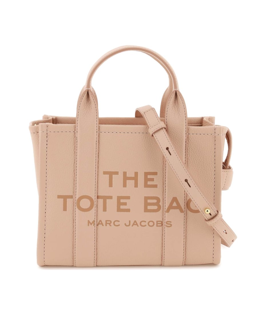 Marc Jacobs The Leather Mini Tote Bag in Pink