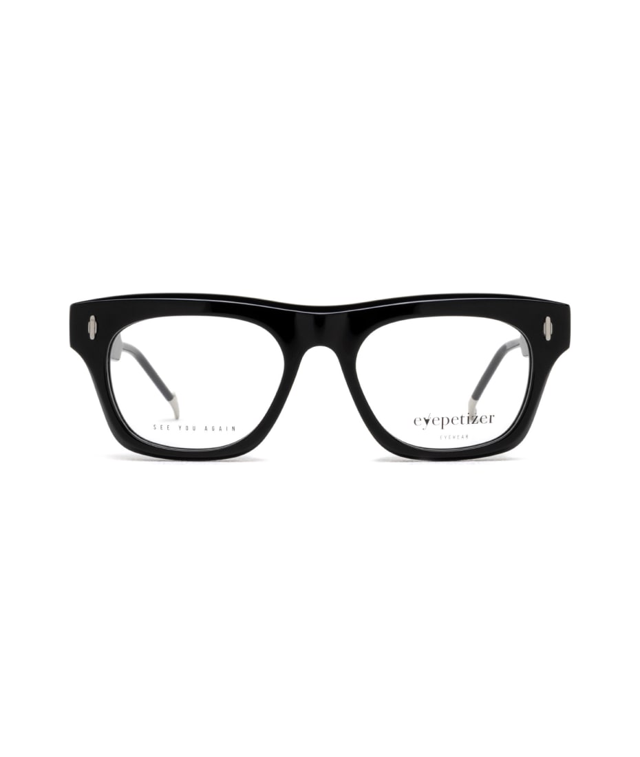 メガネ EYEPETIZER Eyepetizer - MARCELLO - c.pp (MARCELLO C PP) Eyepetizer Marcello Black Glasses | italist