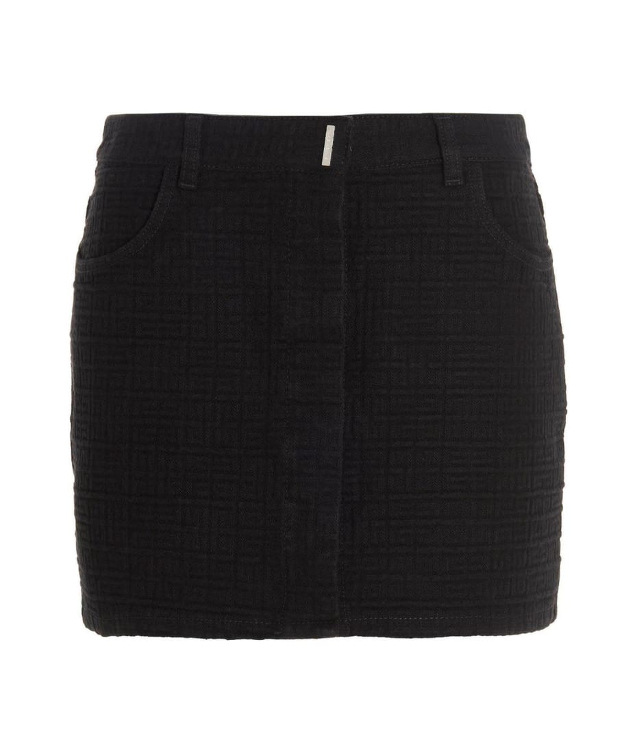 【送料&関税込】Givenchy Midrise Monogram Mini Skirt Givenchy Midrise Monogram Mini Skirt | italist