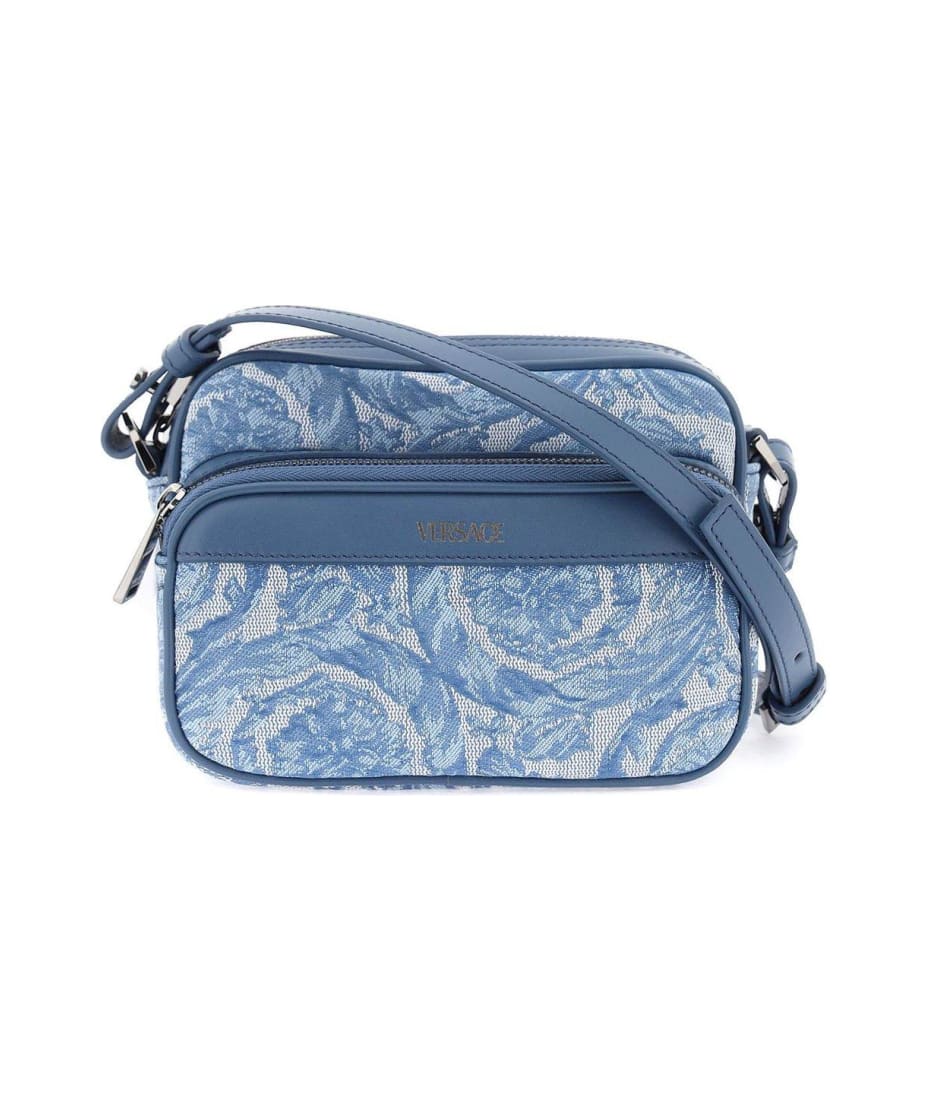 VERSACE(ヴェルサーチ)Athena Barocco Messenger Bag(SALE!) Versace Barocco Athena Zip-up Messenger Bag | italist