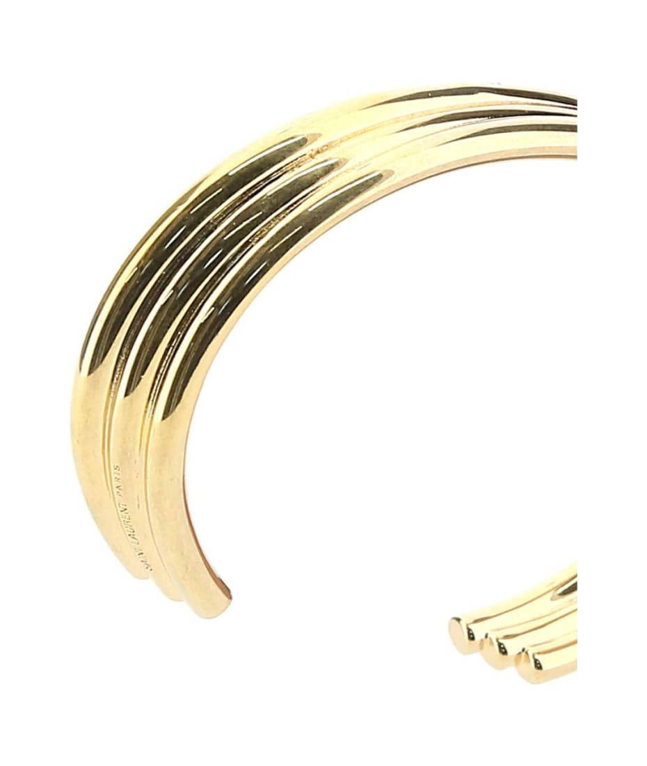 Saint Laurent Gold Metal Bracelet - 8204