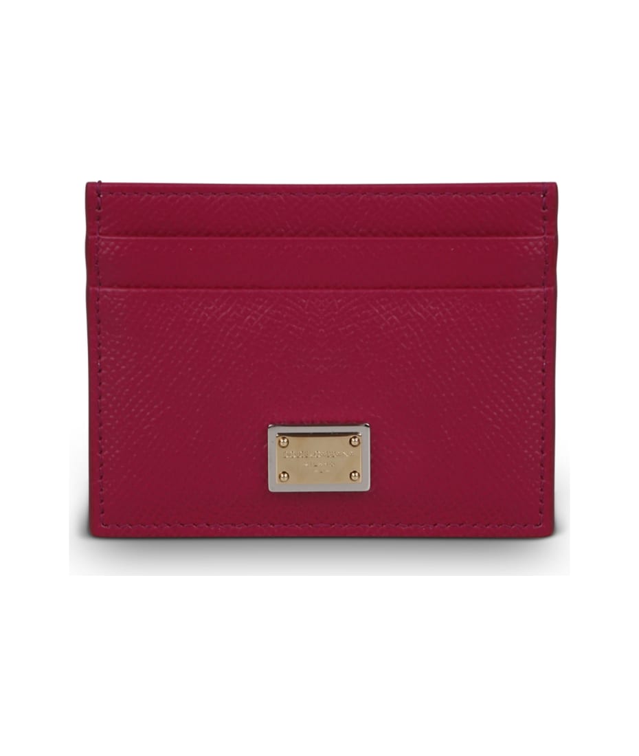 Dolce & Gabbana Dauphine Logo-Plaque Cardholder