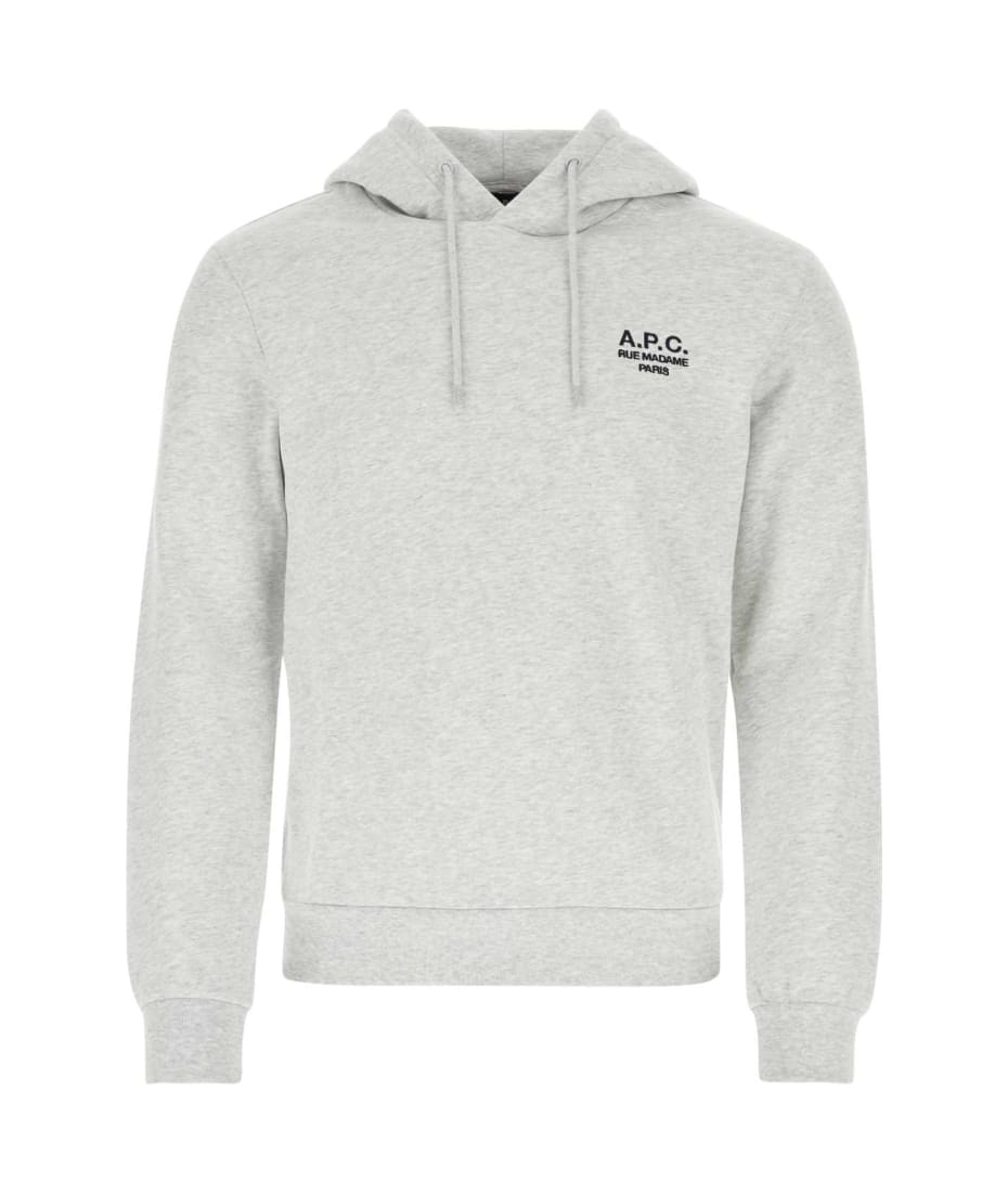 その他 A.P.C. Melange grey cotton sweatshirt (COHBNM27907 TPI) A.P.C. Melange grey cotton sweatshirt for Women Online USA