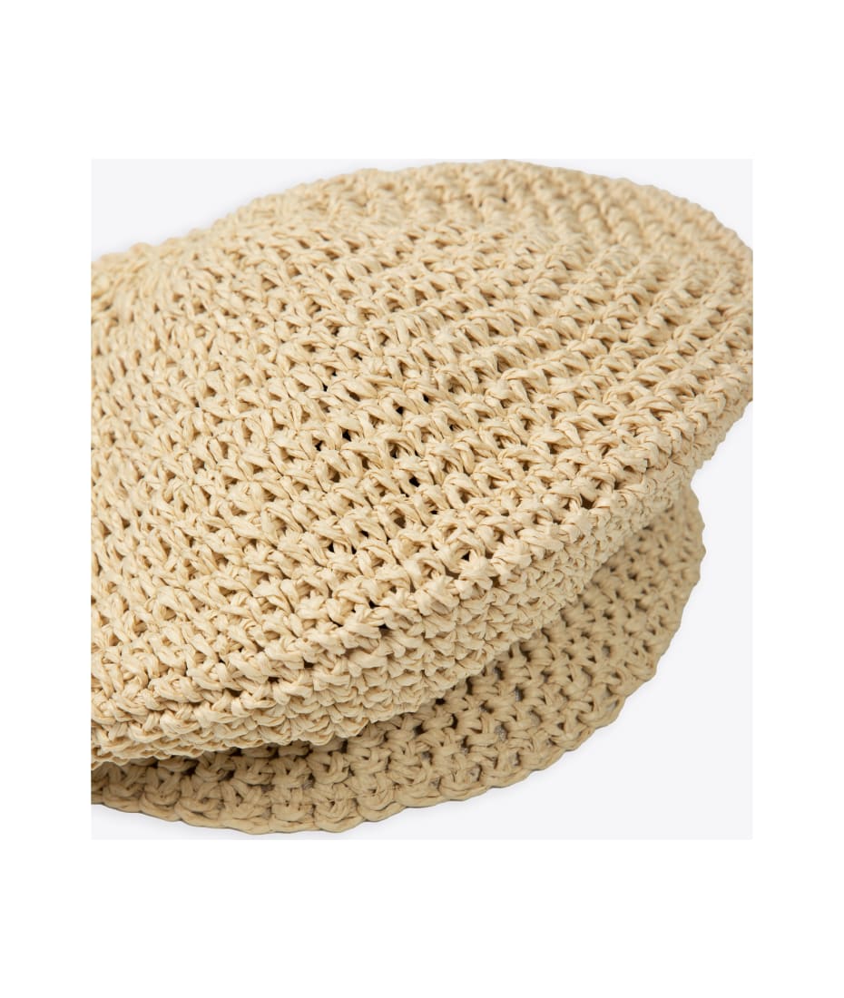 Straw Beret at