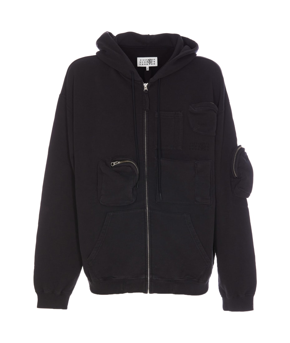 MM6 Maison Margiela Zip Hoodie | italist