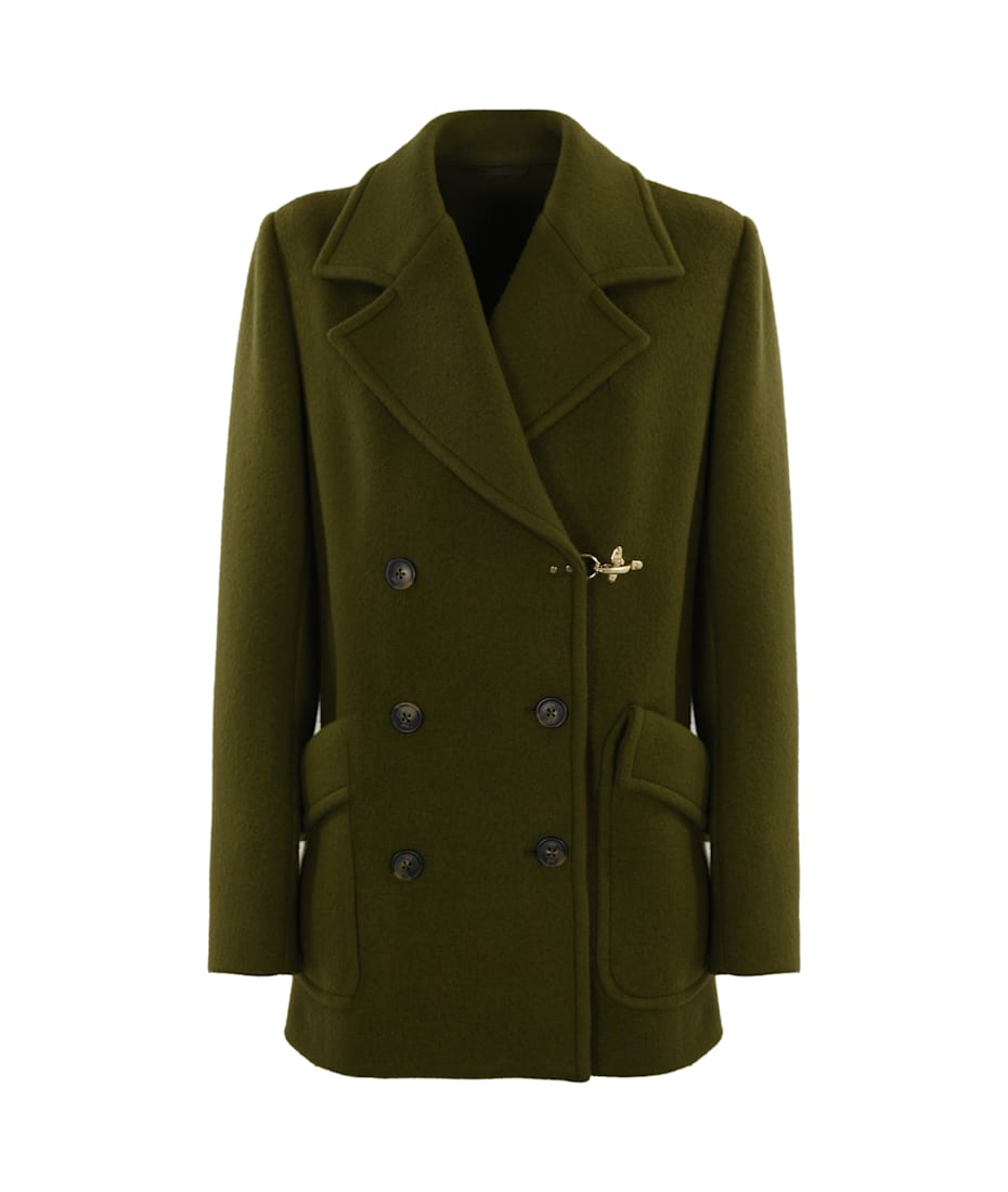 コート Fay Wool and Cashmere Peacoat 20c710339b170b98a69260de18e400