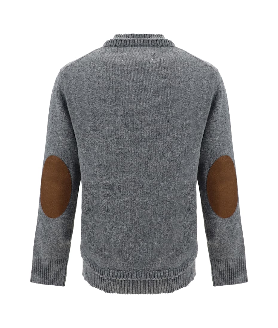 Maison Martin Margiela 切替スウェット　カーキ×グレー メゾン マルジェラ MAISON MARGIELA スウェットシャツ トップス