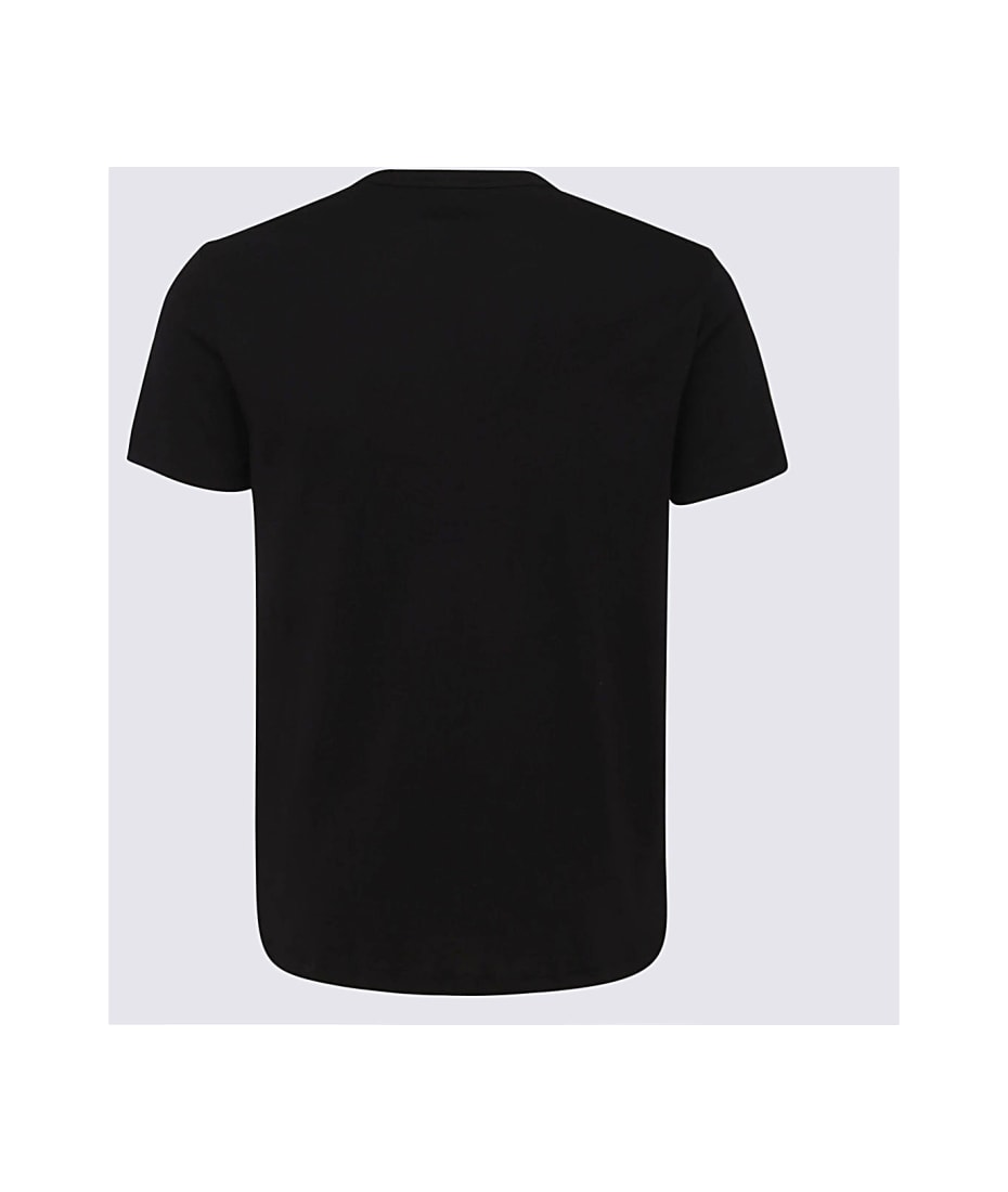 Tom Ford Black Cotton T-shirt - Black