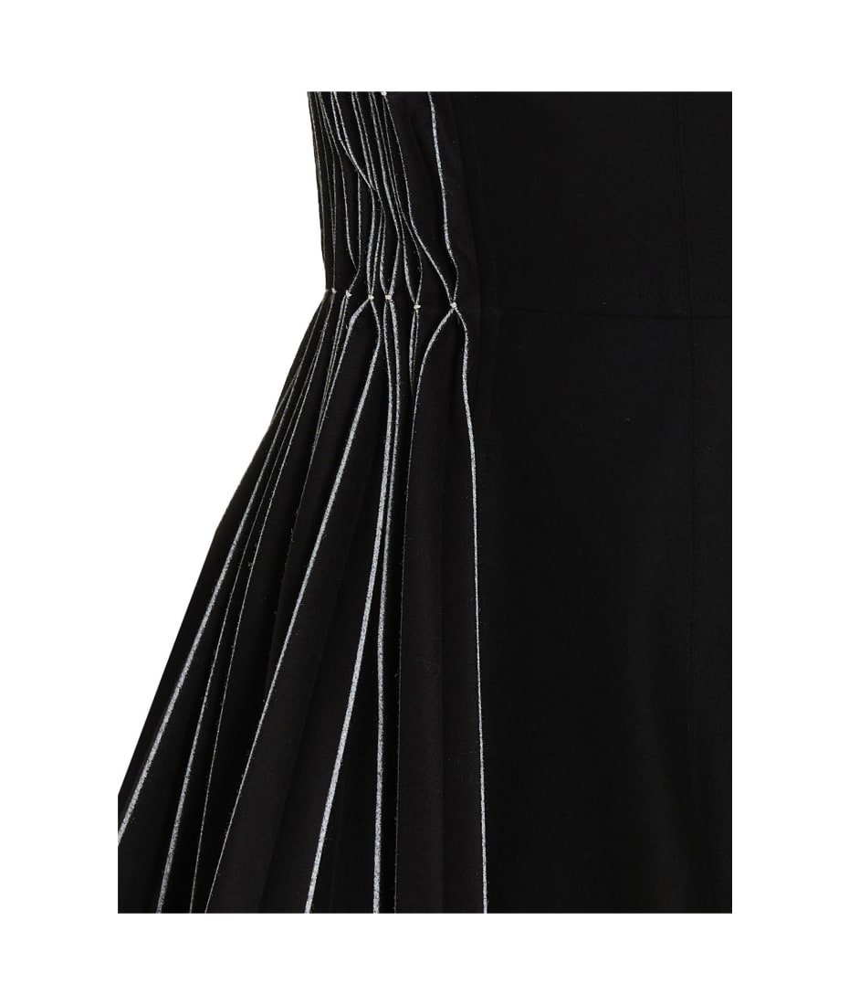 オールインワン・サロペット Giovanni Bedin Contrast Pleated Flannel Dress 400c444ec7022e36f06d7b1716d4b4