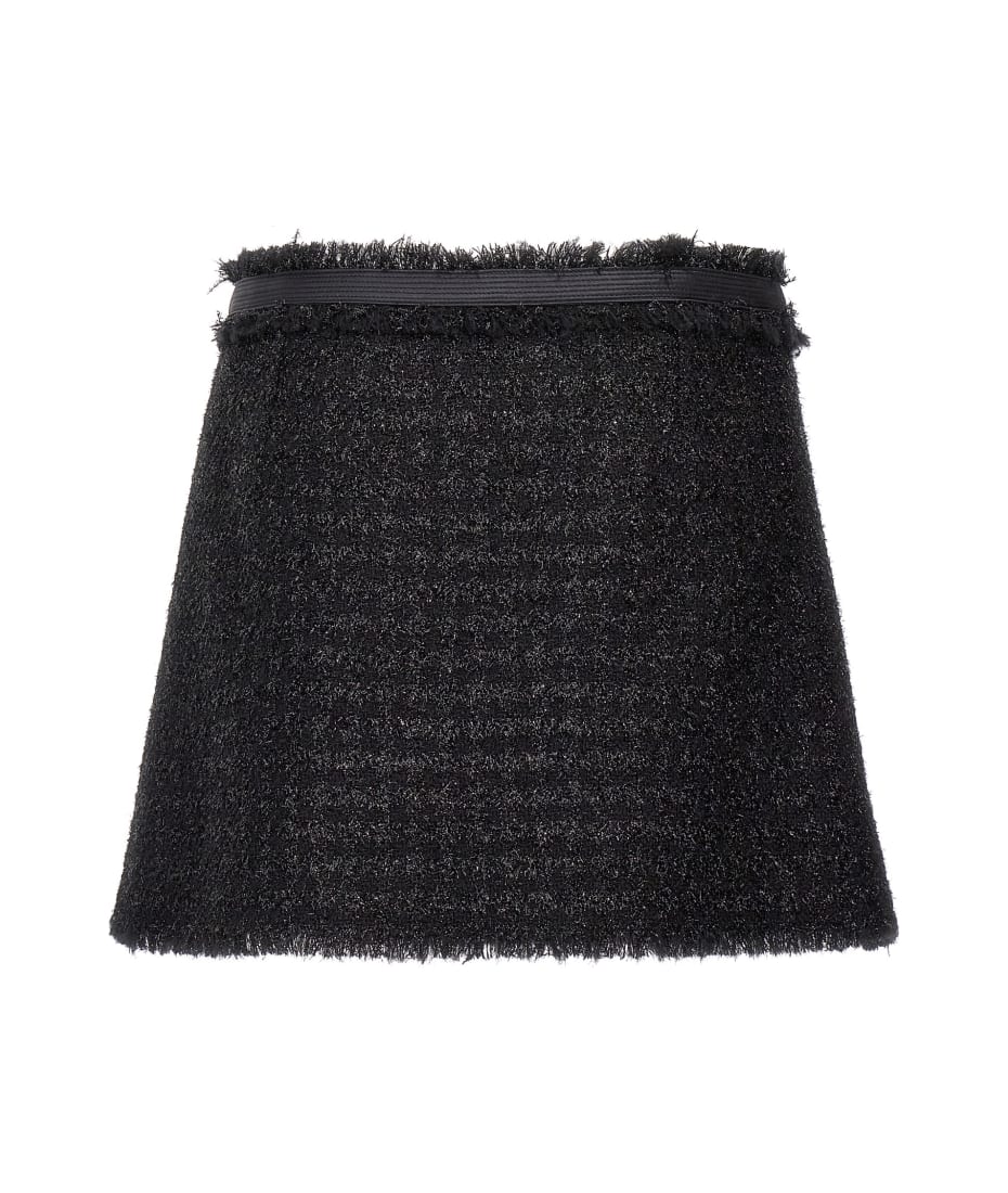 【送料&関税込】Versace Lurex Tweed Skirt Versace Lurex Tweed Skirt | italist