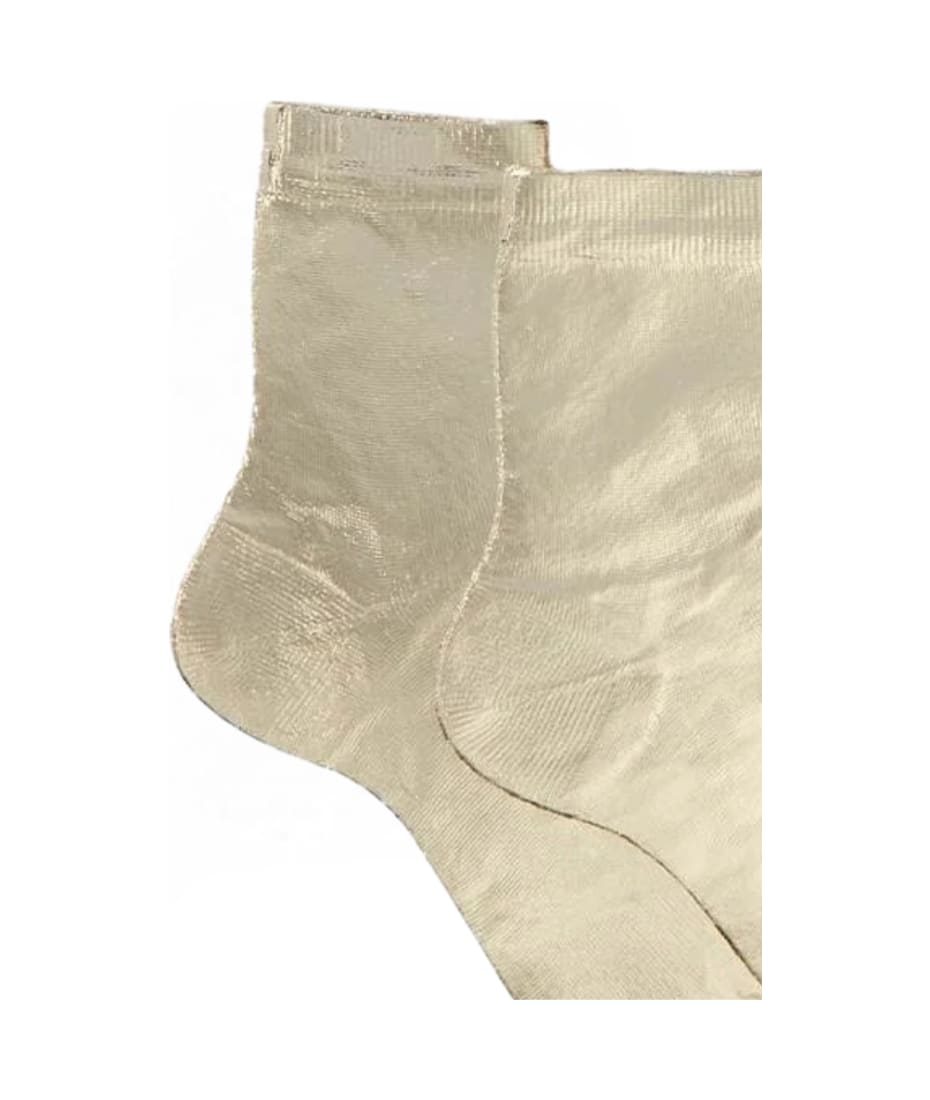 Maria La Rosa One Ribbed Laminated Socks | italist