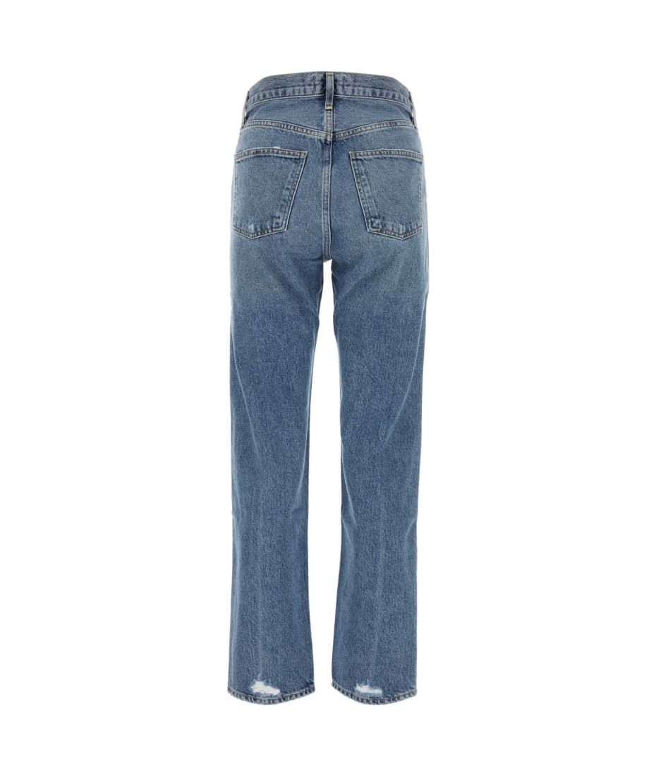 パンツ AGOLDE 90S High Rise Denim Pants Indigo A154D1206END A154D12 90's Pinch Waist High Rise Straight in Range – AGOLDE